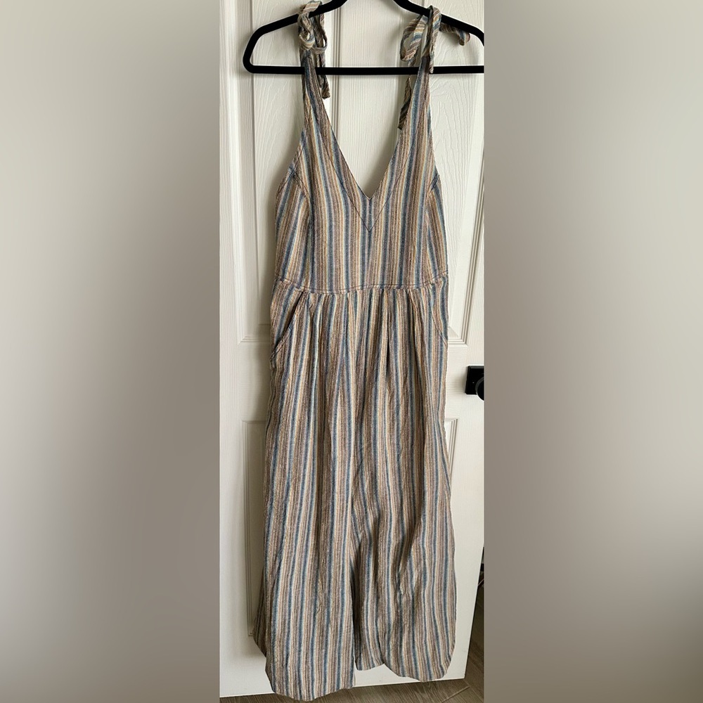 Free People ‘These Days’ Multicolored Striped Jumpsuit Size S/M $148 - Picture 5 of 6